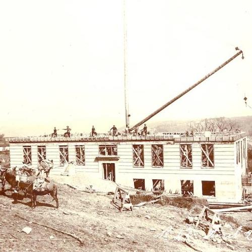Construction of Bingham Hall, Arnavutköy Campus